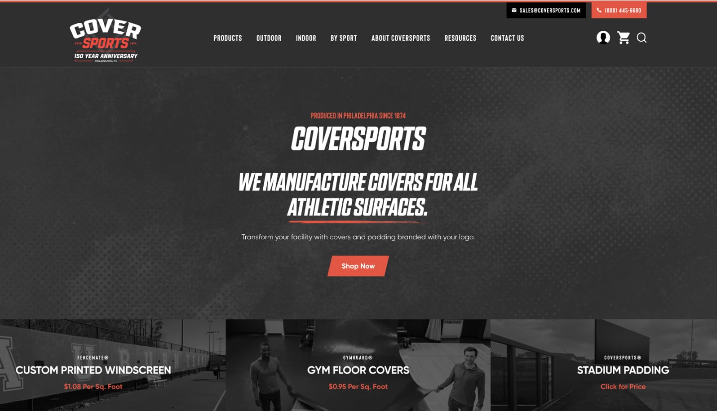 Screenshot of {project.name} website