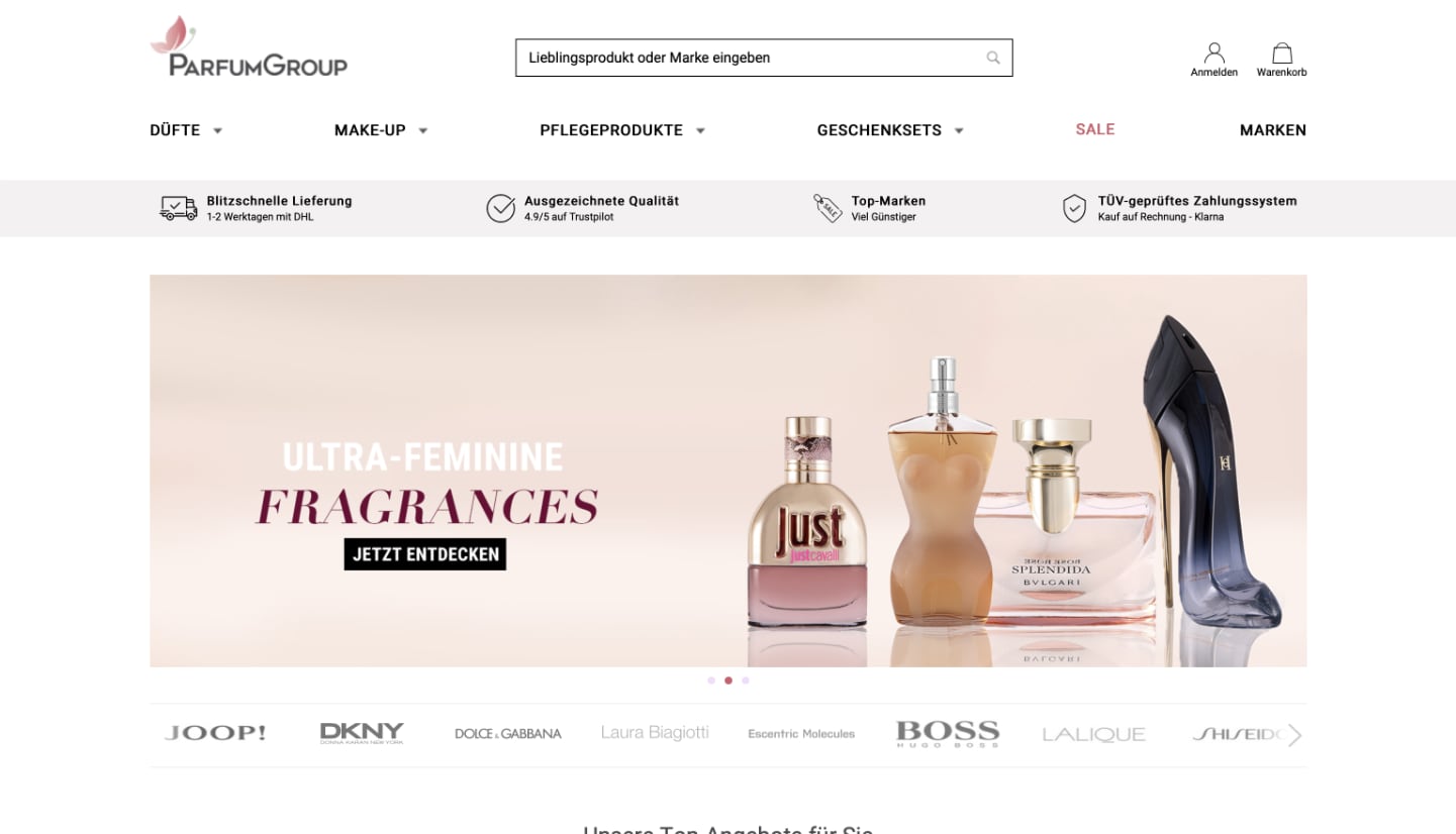 Screenshot of {project.name} website